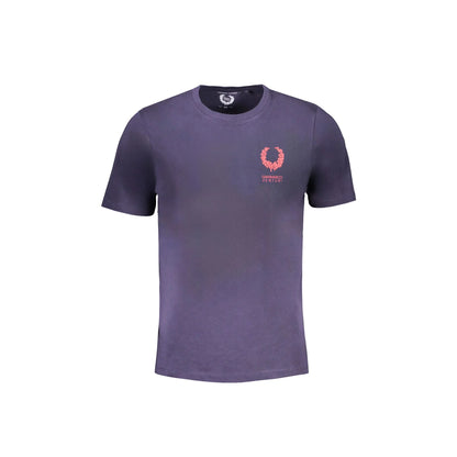 Gian Marco Venturi T-Shirt Maniche Corte Uomo Blu Stampa - foto prodotto