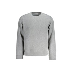 Calvin Klein Felpa Maniche Lunghe Uomo Grigia Stampa Logo