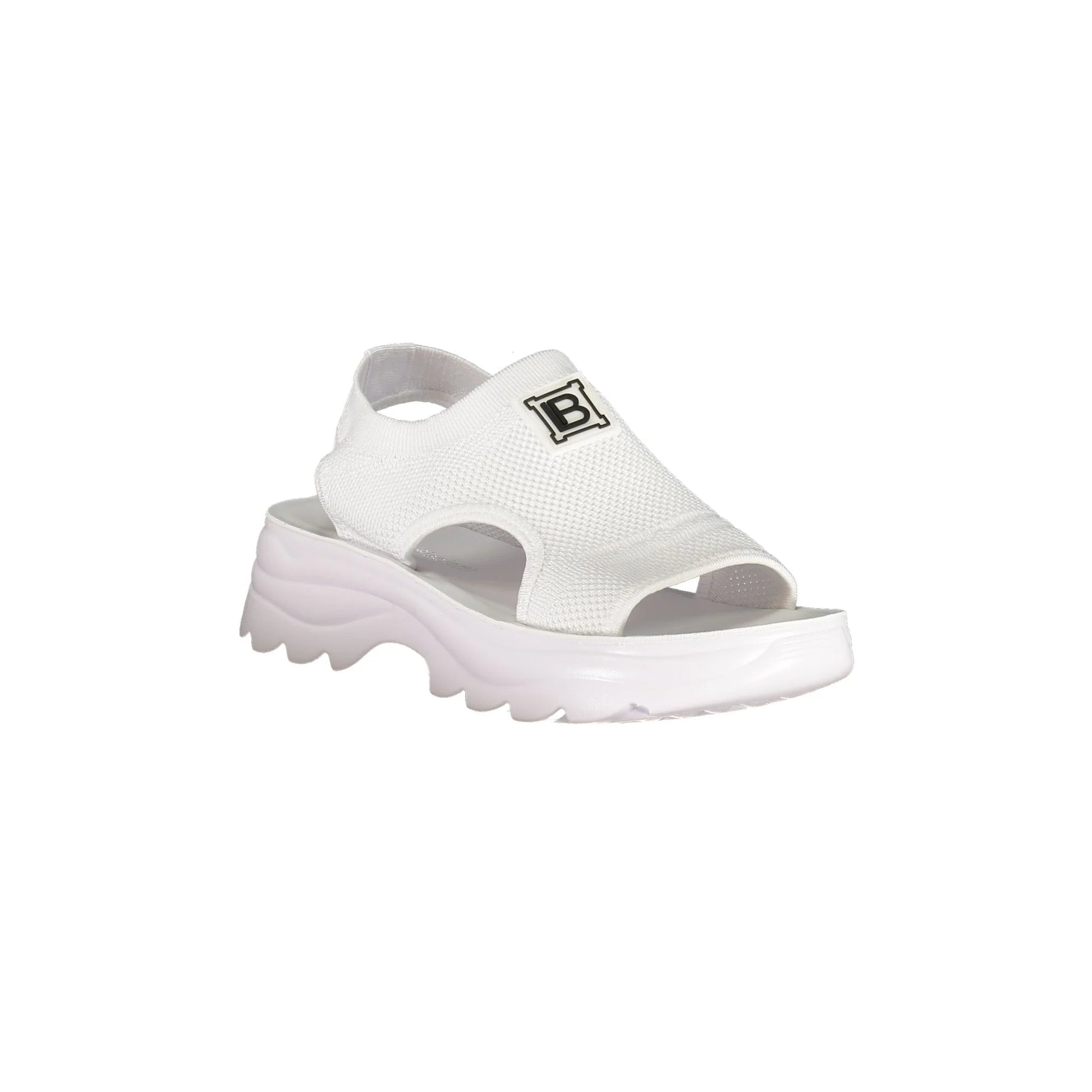 Laura Biagiotti Sandali Sandali Donna Bianco Logo - vista 2