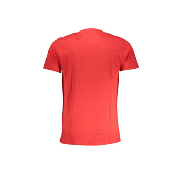 Cavalli Class T-Shirt Maniche Corte Uomo Rossa Stampa rosso - vista 2