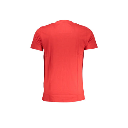 Cavalli Class T-Shirt Maniche Corte Uomo Rossa Stampa rosso - vista 2