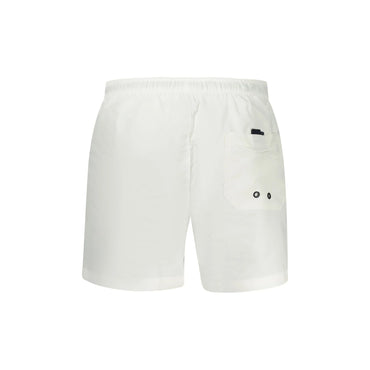 North Sails Costume Mare Uomo Bianco Logo - vista 2