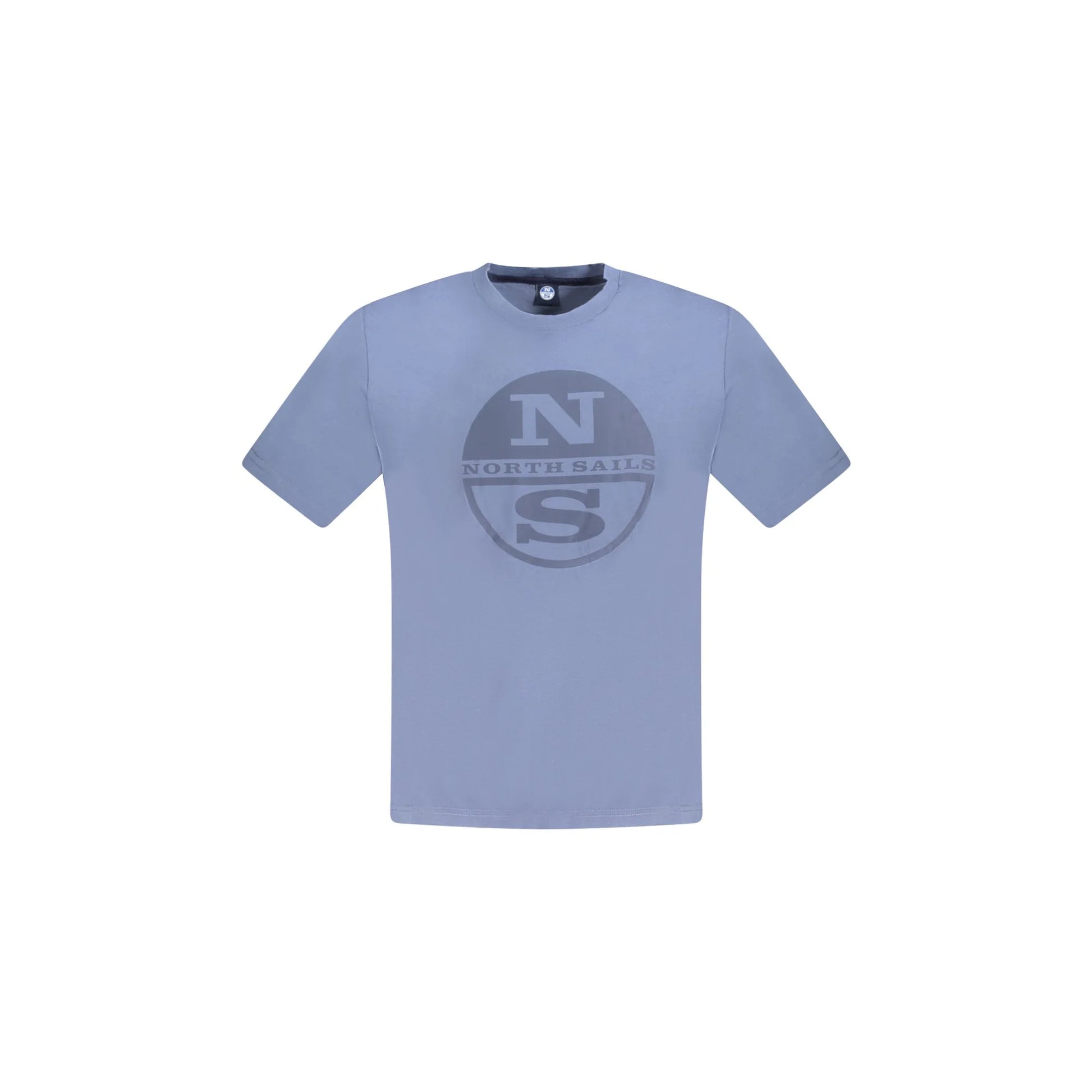 North Sails T-Shirt Maniche Corte Uomo Blu Stampa Logo - foto prodotto