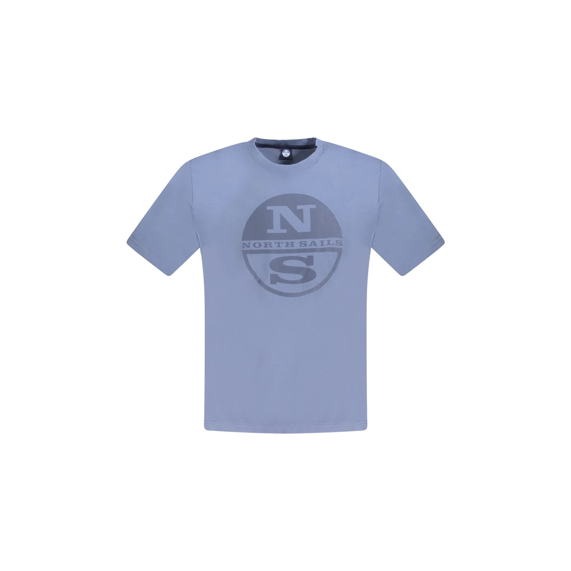 North Sails T-Shirt Maniche Corte Uomo Blu Stampa Logo - foto prodotto