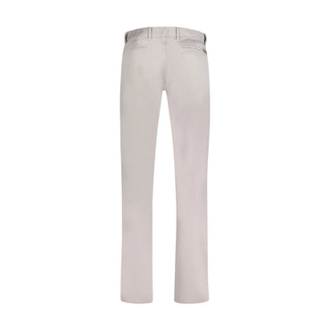 Boss Pantaloni Uomo Grigio Slim Fit con Logo - vista 2
