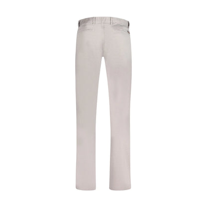 Boss Pantaloni Uomo Grigio Slim Fit con Logo - vista 2