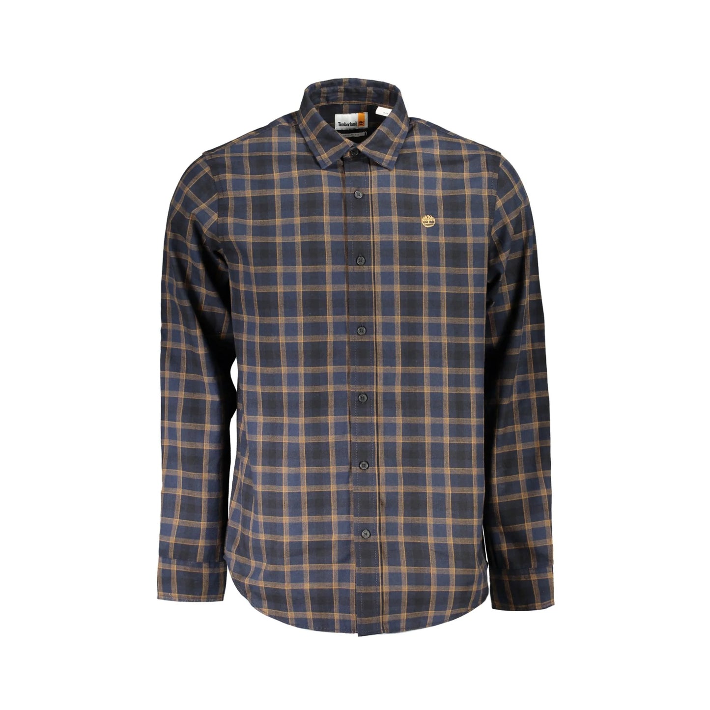 Timberland Camicia Maniche Lunghe Uomo Blu Ricamo Camicie - foto prodotto