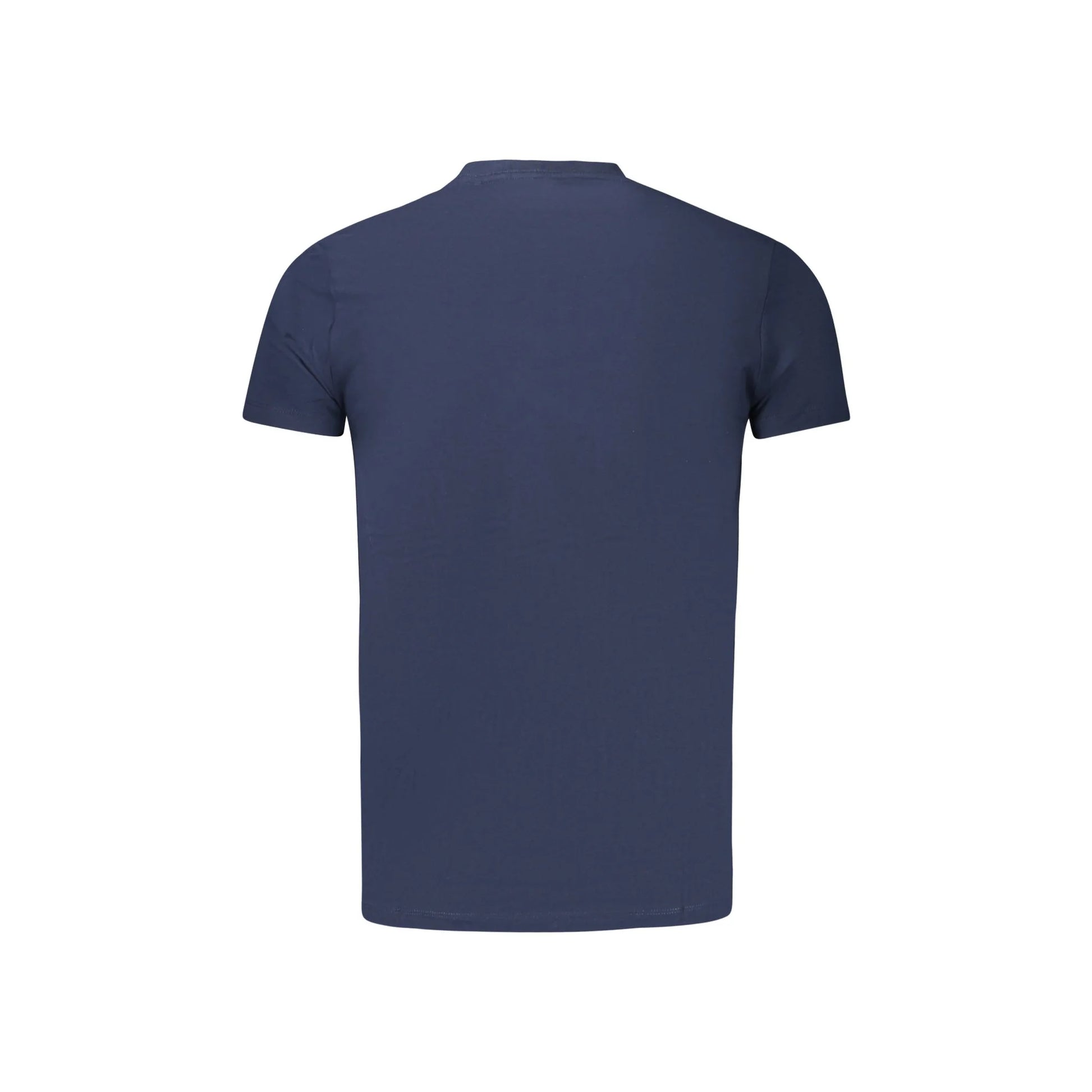 Pepe Jeans T-Shirt Maniche Corte Uomo Blu Stampa Logo - vista 2