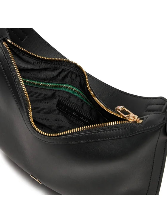 tommy hilfiger borsetta chic shoulder bag aw0aw16687 nero 8720636865331 - immagine 5