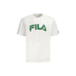 Fila T-Shirt Maniche Corte Uomo Bianca Stampa Bianco - foto prodotto