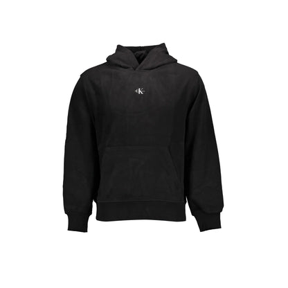 Calvin Klein Felpa Maniche Lunghe Uomo Nera Stampa Logo Felpe Nero - foto prodotto