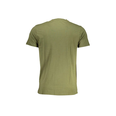 Cavalli Class T-Shirt Maniche Corte Uomo Verde Stampa - vista 2
