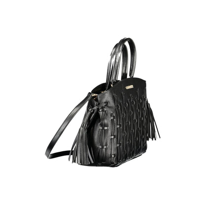 Cafenoir Borsa a Tracolla Donna Nera Chiusura con Zip Borse nero - vista 3