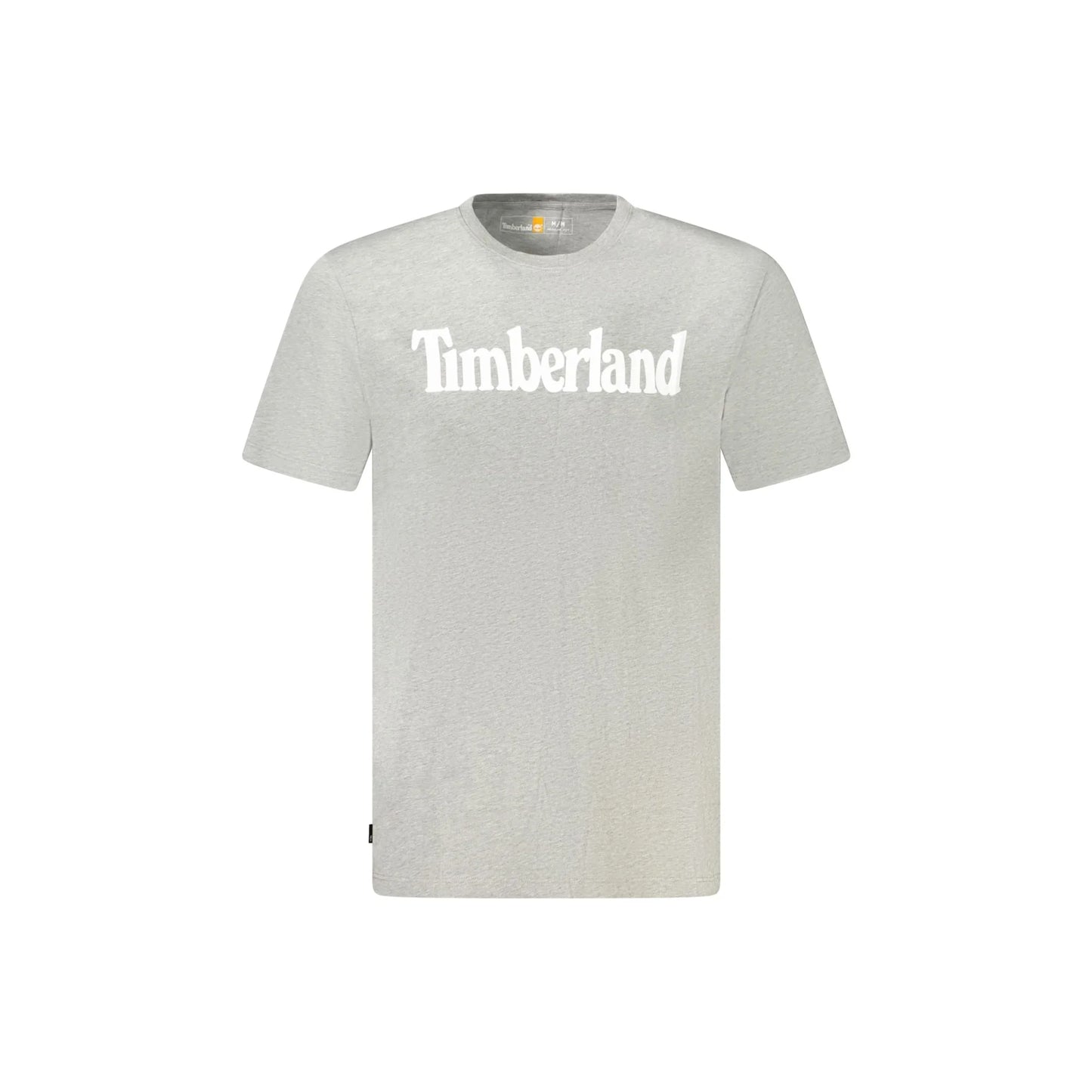 Timberland T-Shirt Maniche Corte Uomo Grigia Stampa Logo Grigio - foto prodotto