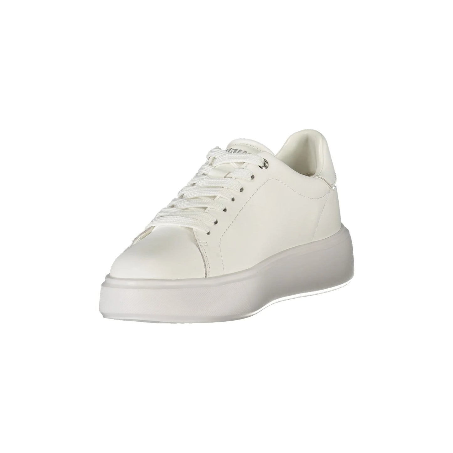 Blauer Sneakers donna bianco