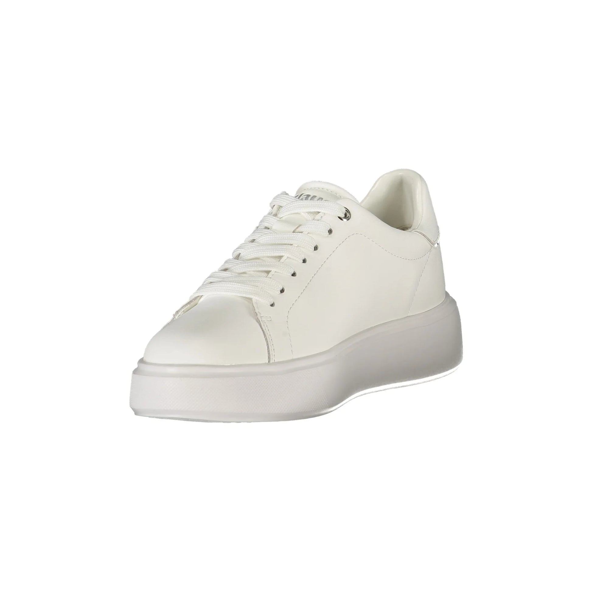 Blauer Sneakers donna bianco