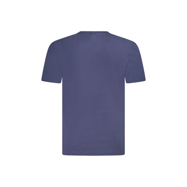 Fila T-Shirt Maniche Corte Uomo Blu Stampa Logo - vista 2