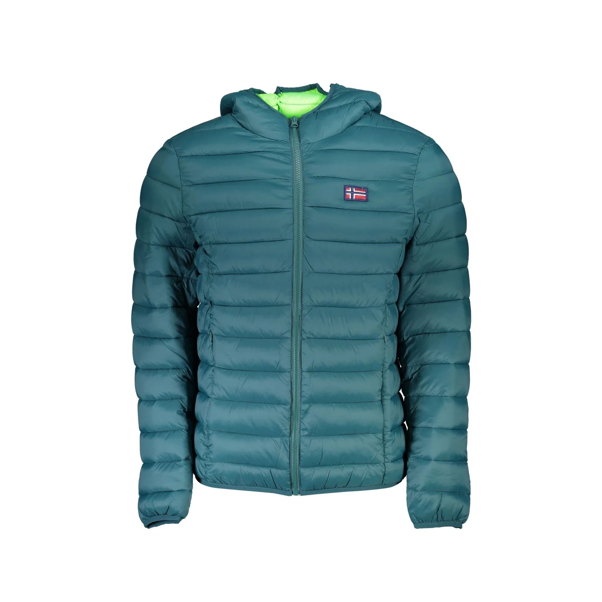 Norway 1963 Giubbotto Uomo Verde con Cappuccio e Zip Giubbotti e Giacche - foto prodotto