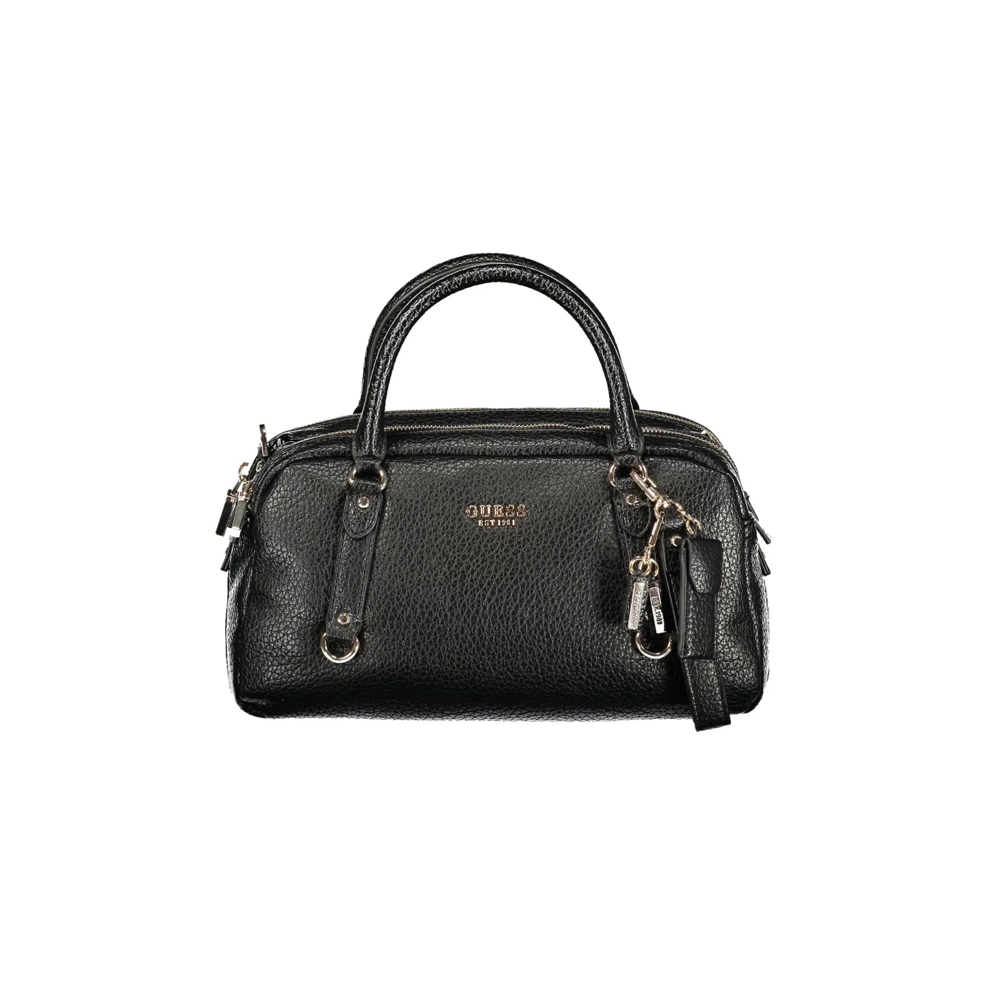 Guess Jeans Borsa a Tracolla Donna Nera Logo Borse Nero - foto prodotto