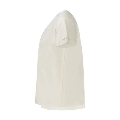 North Sails T-Shirt Maniche Corte Donna Bianca Stampa in Rilievo bianco - vista 3
