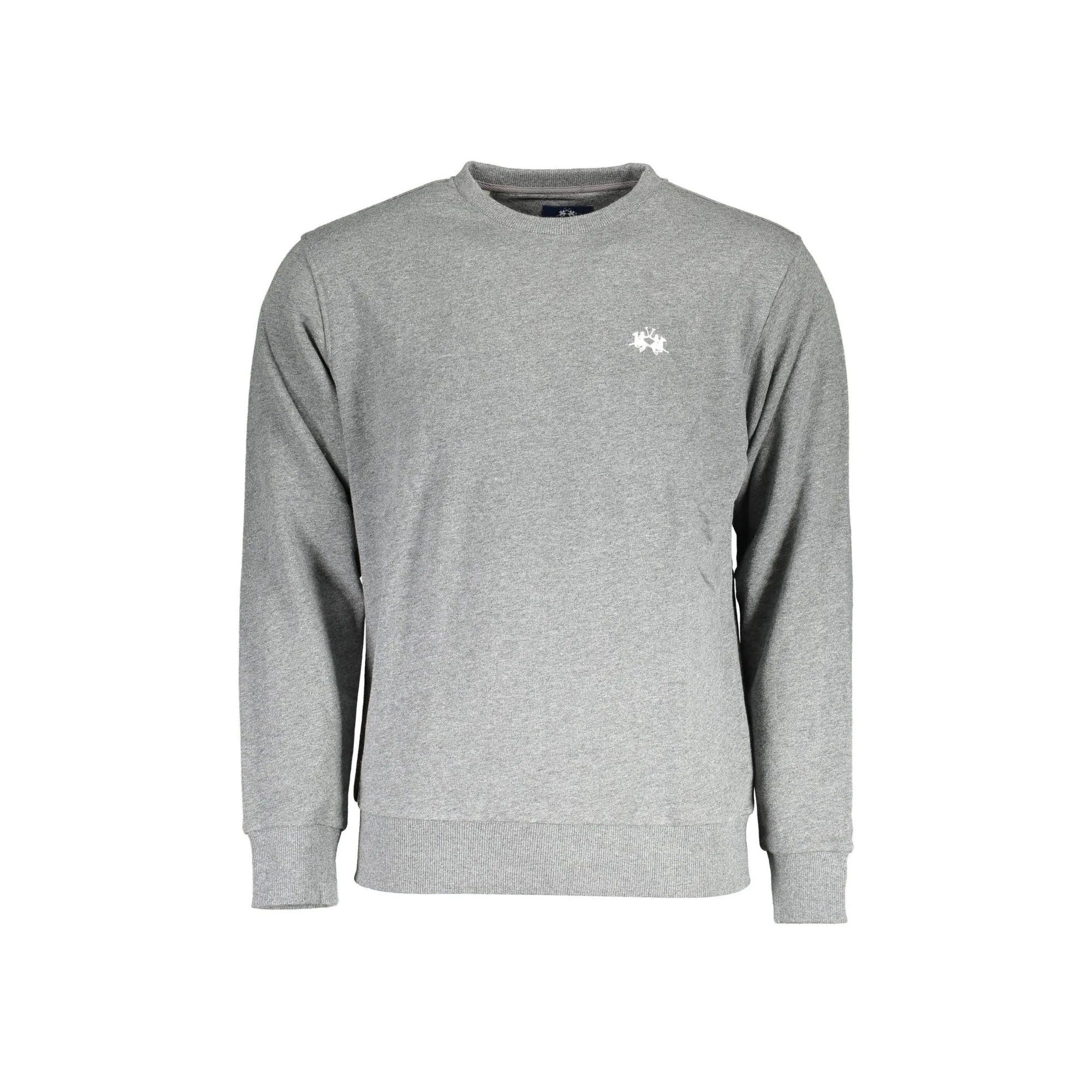 LA MARTINA FELPA SENZA ZIP UOMO GRIGIO