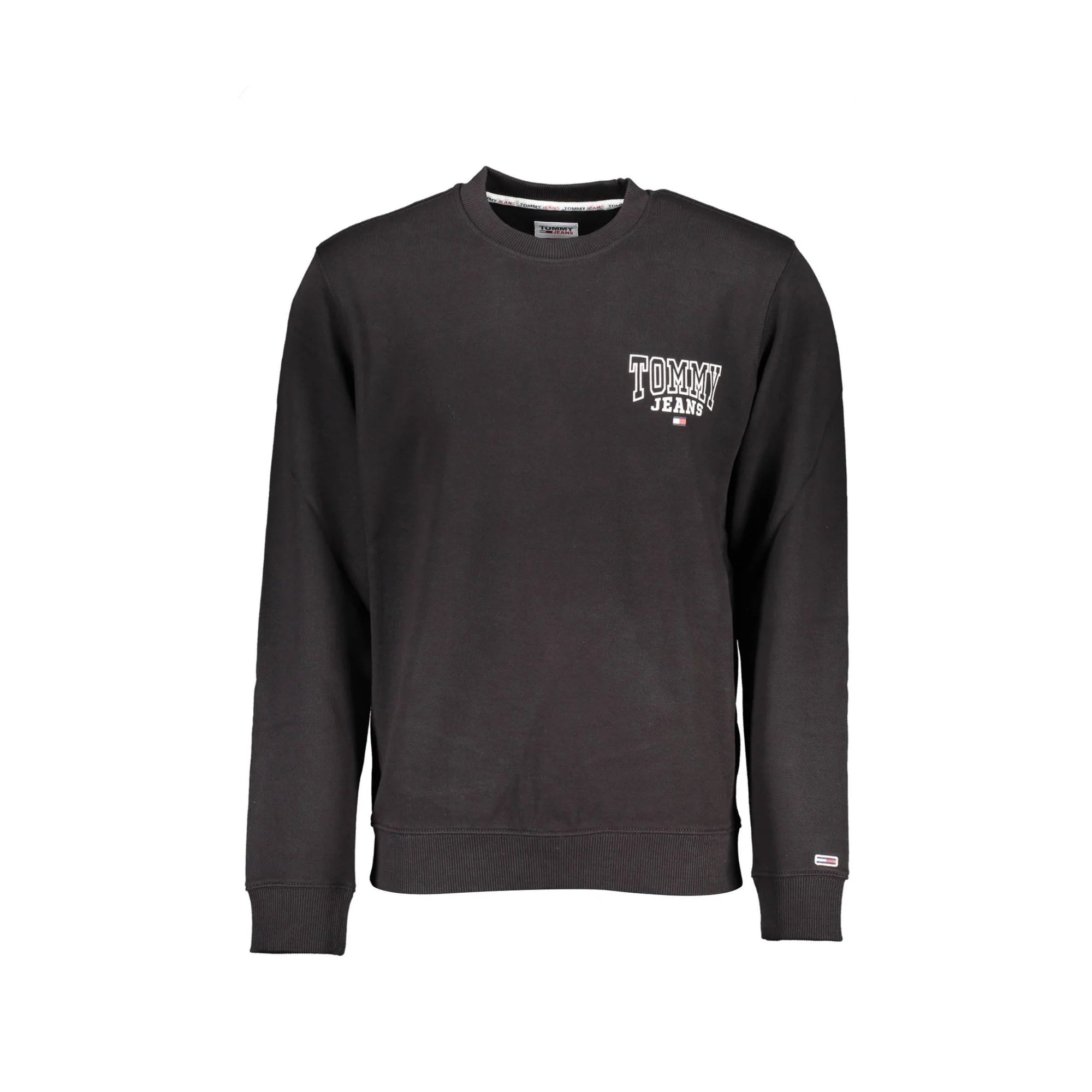 TOMMY HILFIGER FELPA SENZA ZIP UOMO NERO