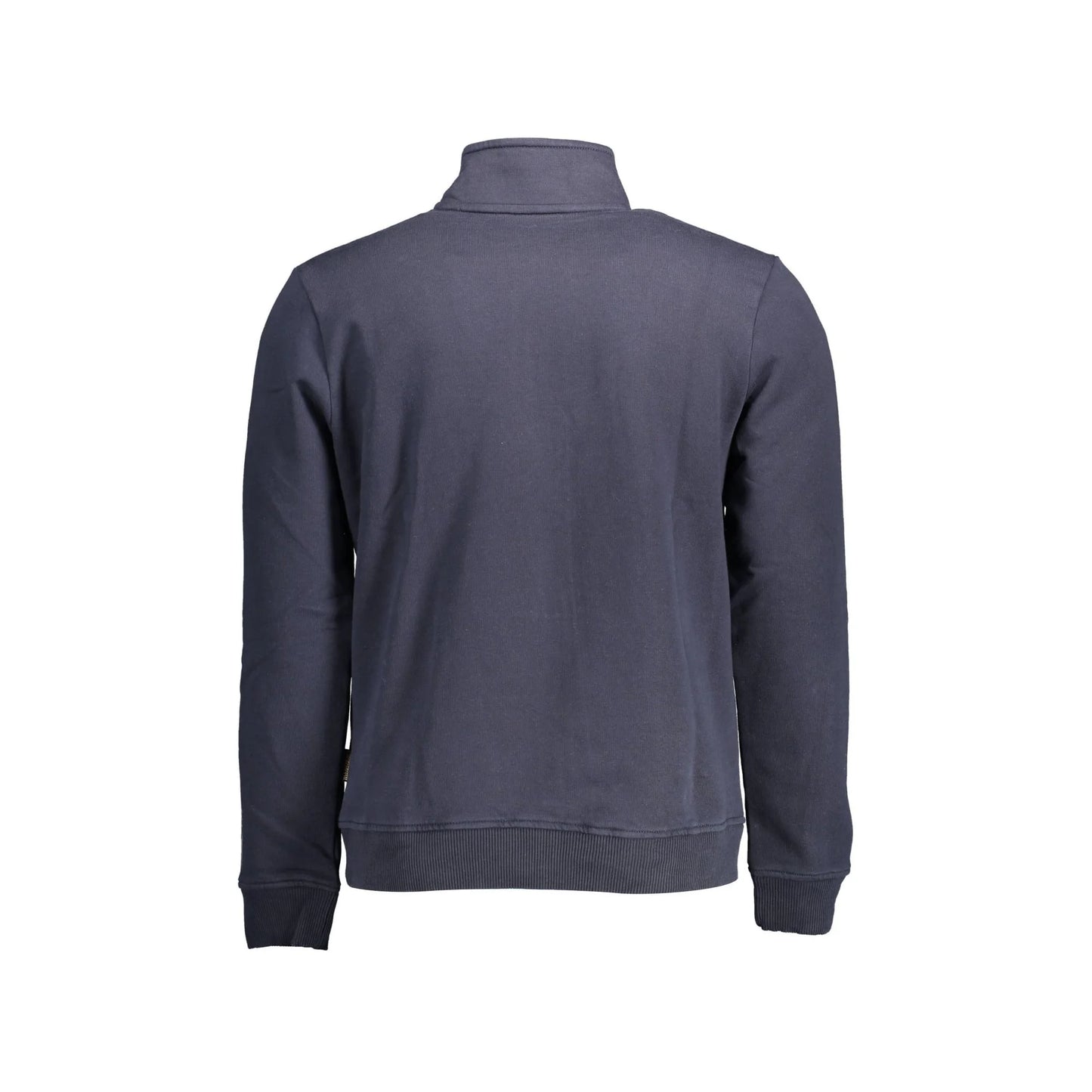 Napapijri Felpa Maniche Lunghe Uomo Blu Ricamo Felpe - vista 2
