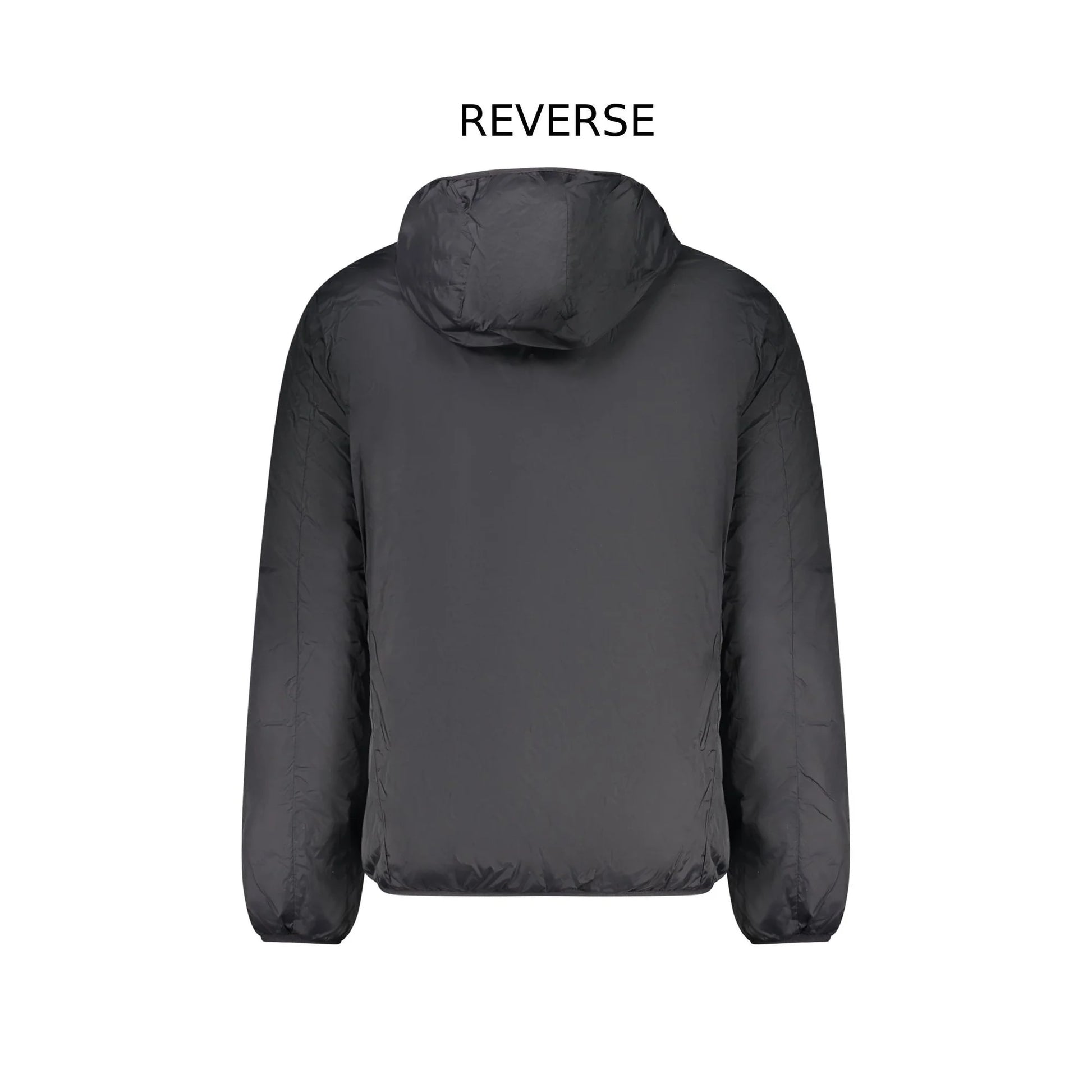 Norway 1963 Giubbotto Uomo Nero Cappuccio Reversibile Logo Giubbotti e Giacche - vista 2