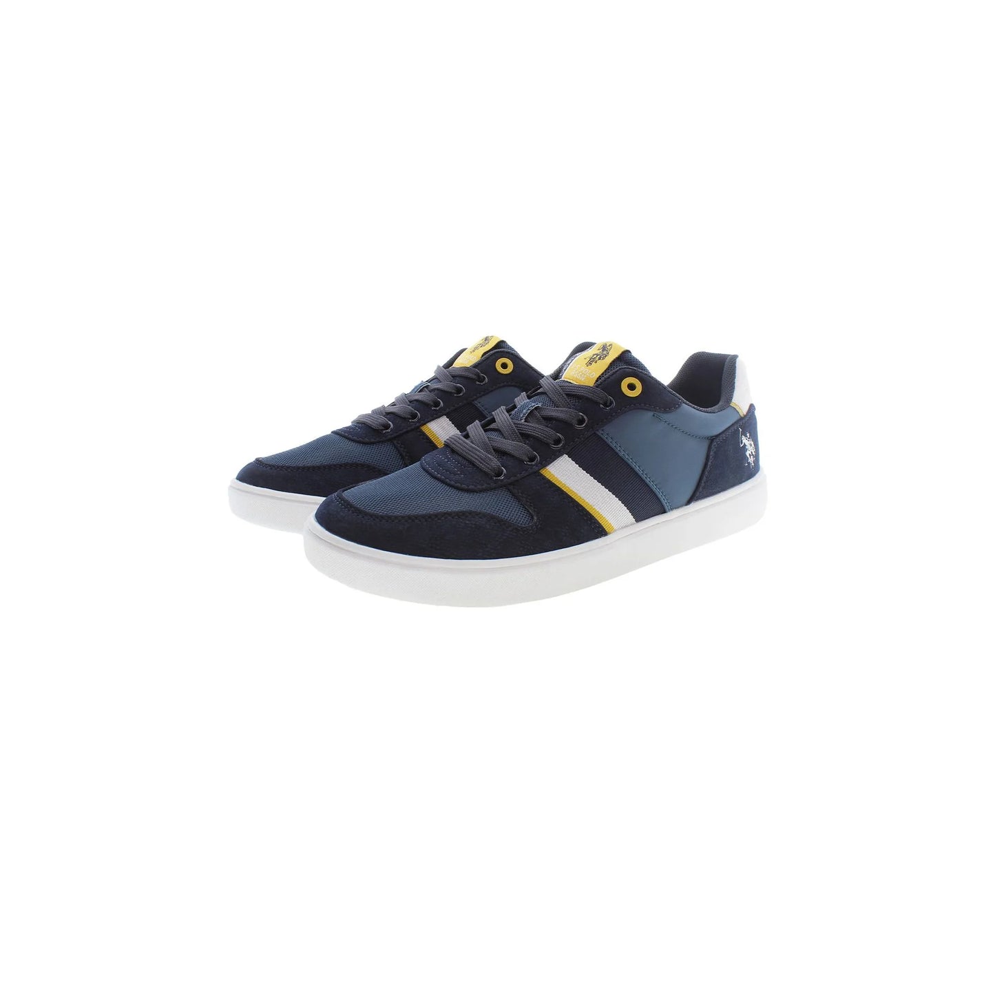 U.S. Polo Best Price Sneakers Uomo Blu Dettagli a Contrasto - vista 3
