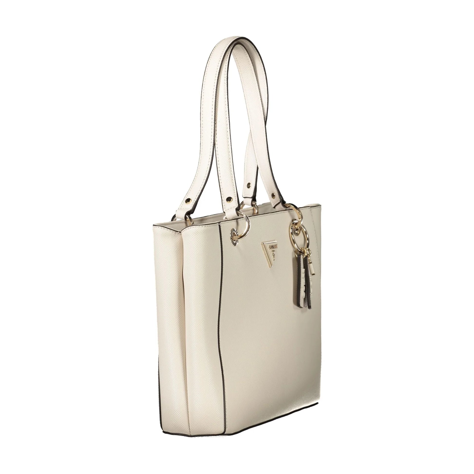 Guess Jeans Borsa a Spalla Donna beige Logo Borse - vista 3
