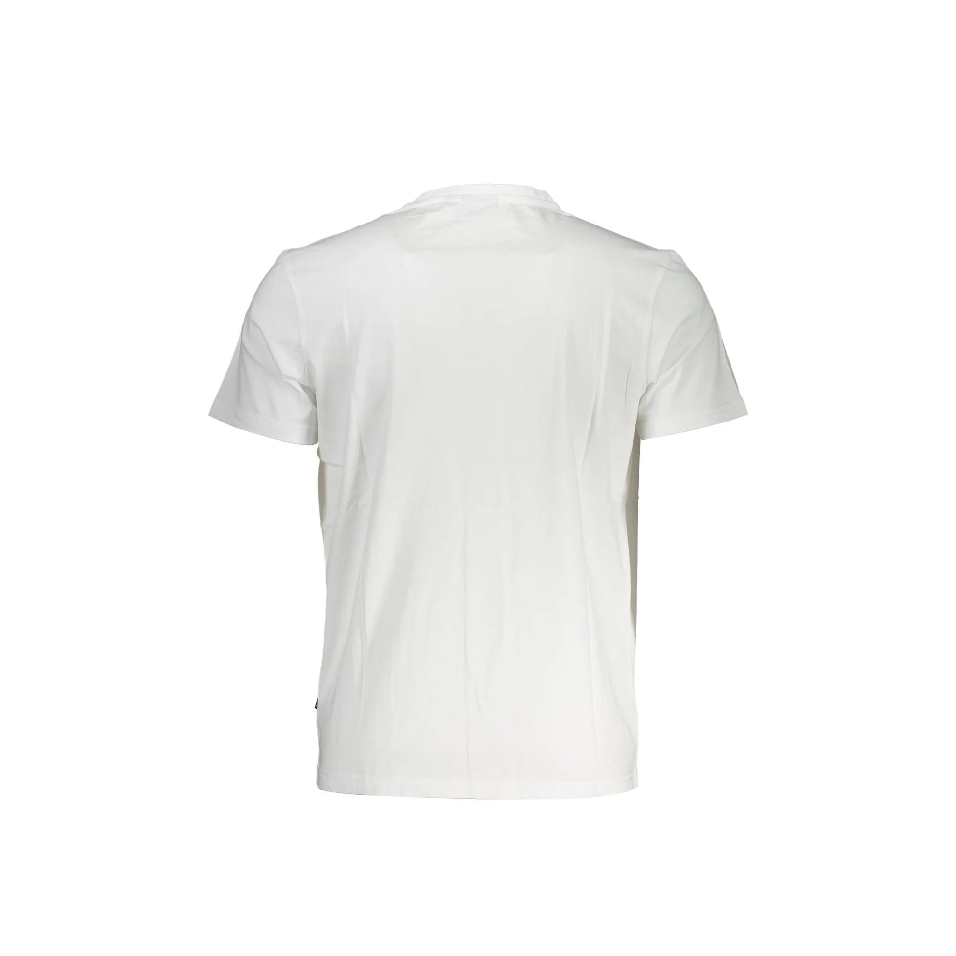 Napapijri T-Shirt Maniche Corte Uomo Bianca Ricamo bianco - vista 2