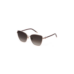 FURLA Lunettes de soleil Femme Argent avec Verres Marron