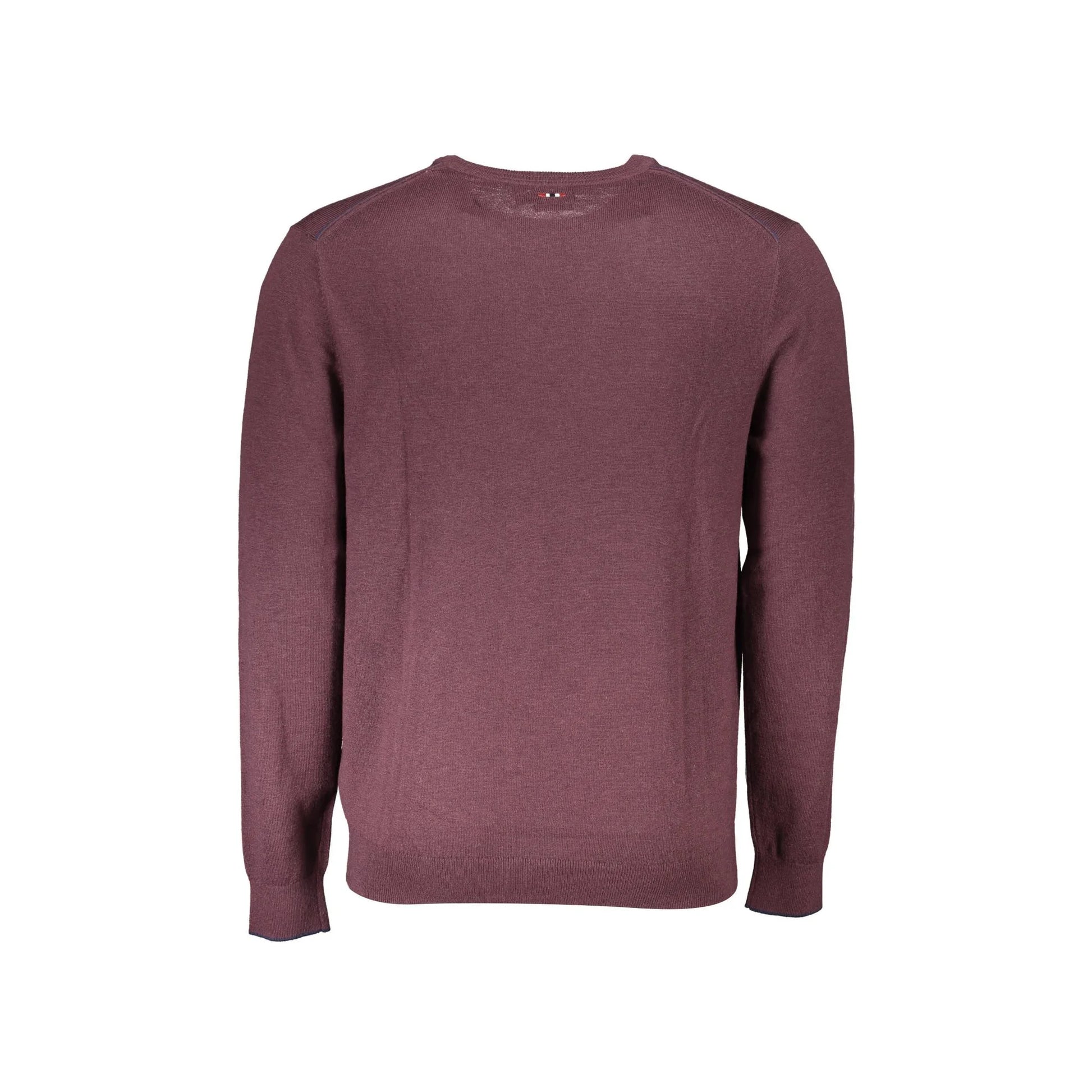 Napapijri Maglione Uomo Viola Ricamo Maglie - vista 2