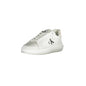 CALVIN KLEIN Scarpe Sneakers Donna Bianche con Dettagli Logo Bianco - foto prodotto