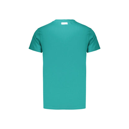 BIKKEMBERGS T-SHIRT MANICHE CORTE UOMO VERDE