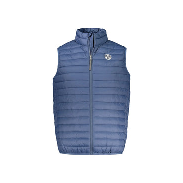 North Sails Smanicato Uomo Blu con Logo Giubbotti e Giacche - foto prodotto