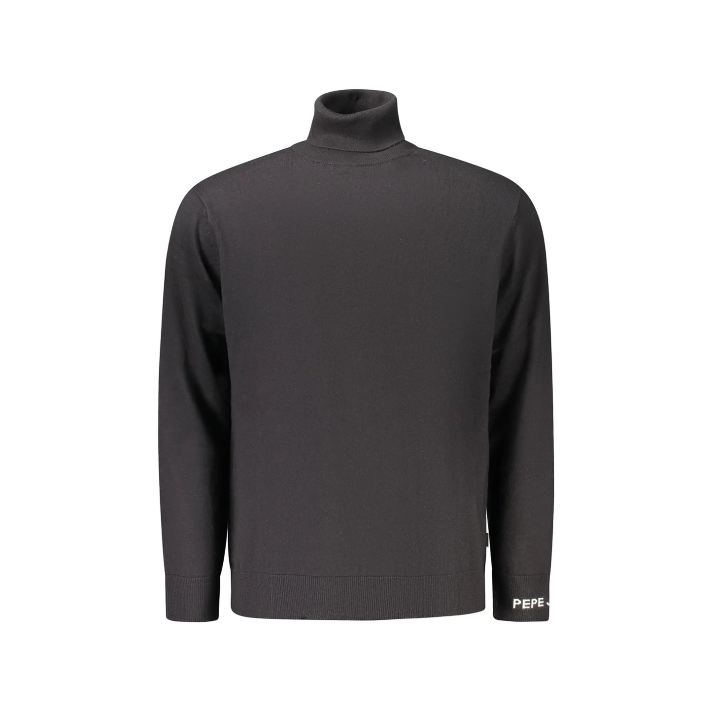Pepe Jeans Maglia Uomo Nera Dolcevita Maniche Lunghe Logo Maglie Nero - foto prodotto