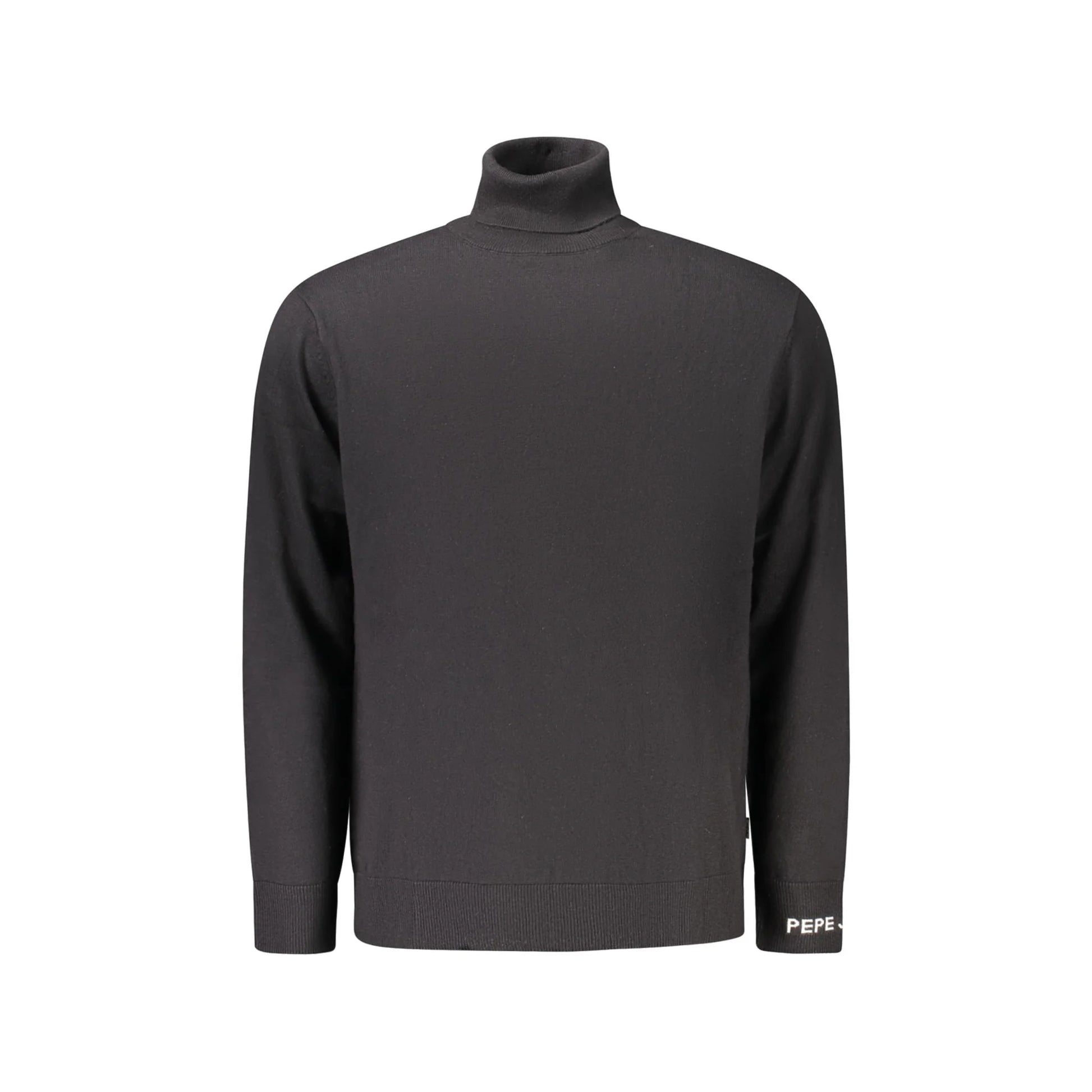 Pepe Jeans Maglia Uomo Nera Dolcevita Maniche Lunghe Logo Maglie Nero - foto prodotto