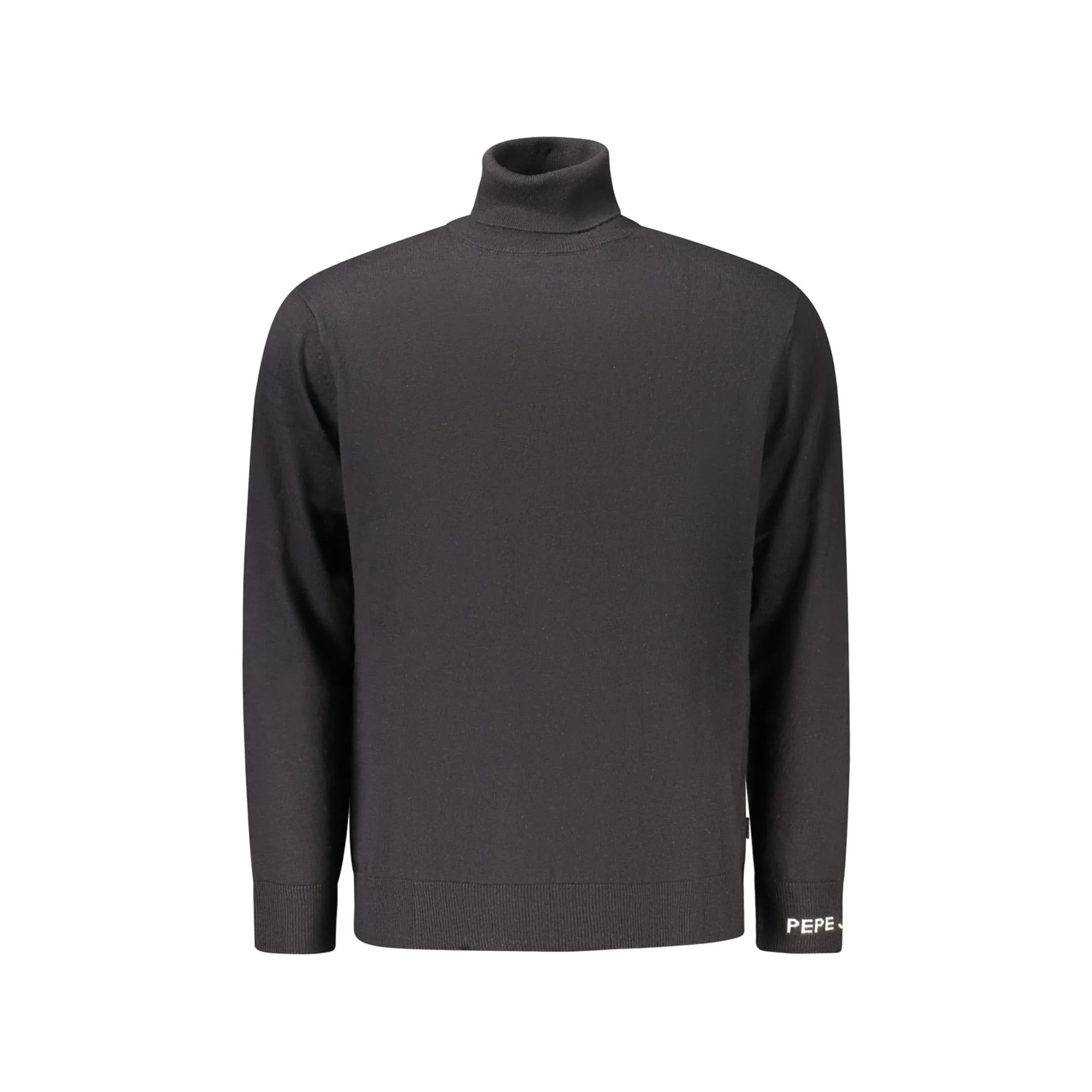 Pepe Jeans Maglia Uomo Nera Dolcevita Maniche Lunghe Logo Maglie Nero - foto prodotto