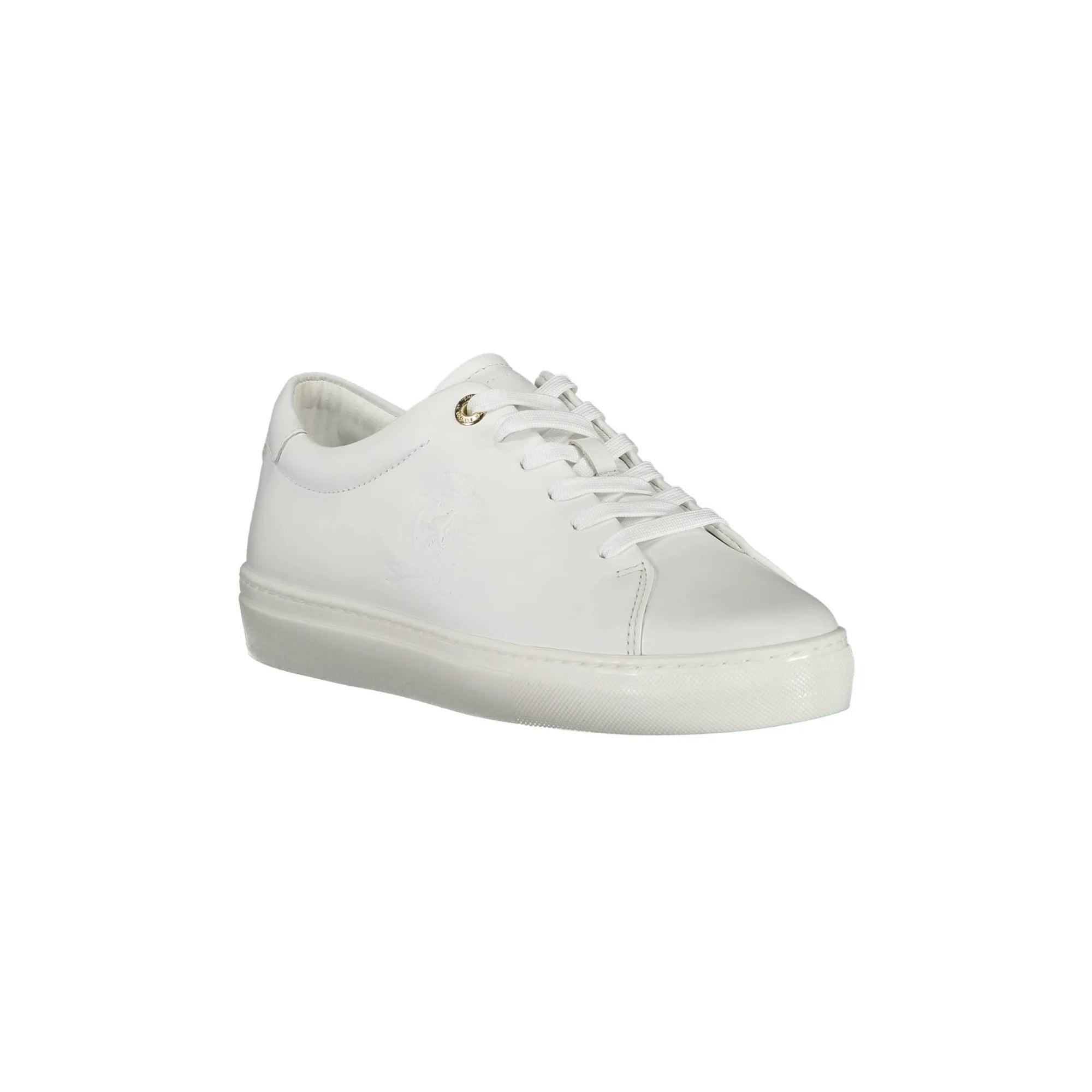 TOMMY HILFIGER Scarpe Sneakers Donna Bianche con Lacci e Logo bianco - vista 2