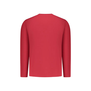Pepe Jeans T-Shirt Maniche Lunghe Uomo Rossa Stampa rosso - vista 2