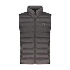 U.S. Grand Chaleco Hombre Negro 100 Gr Ligero Cremallera Logo