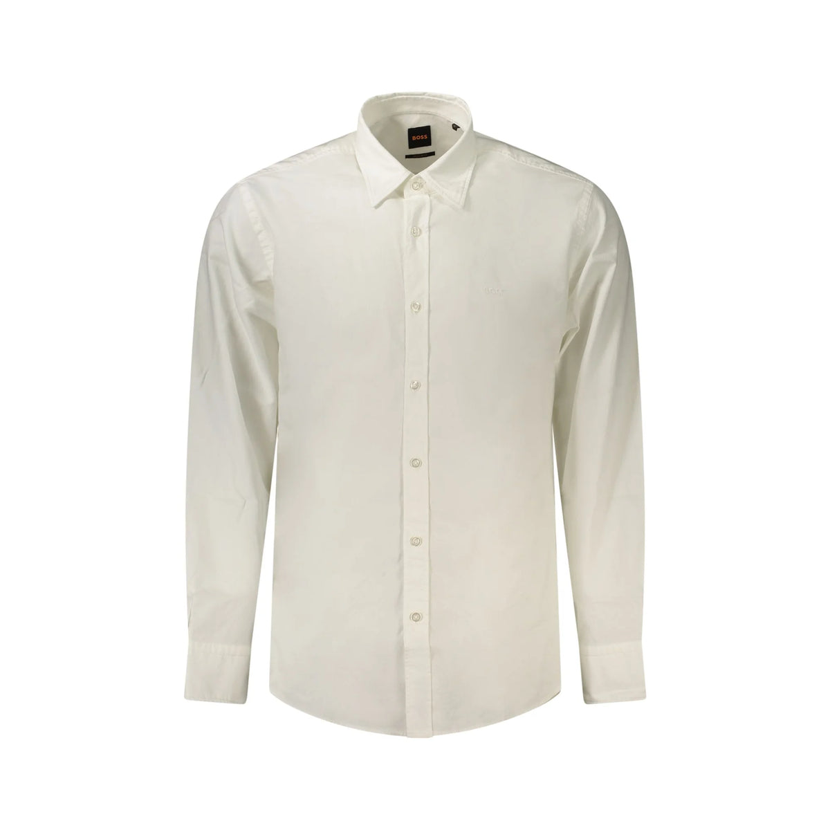 BOSS CAMICIA MANICHE LUNGHE UOMO BIANCO