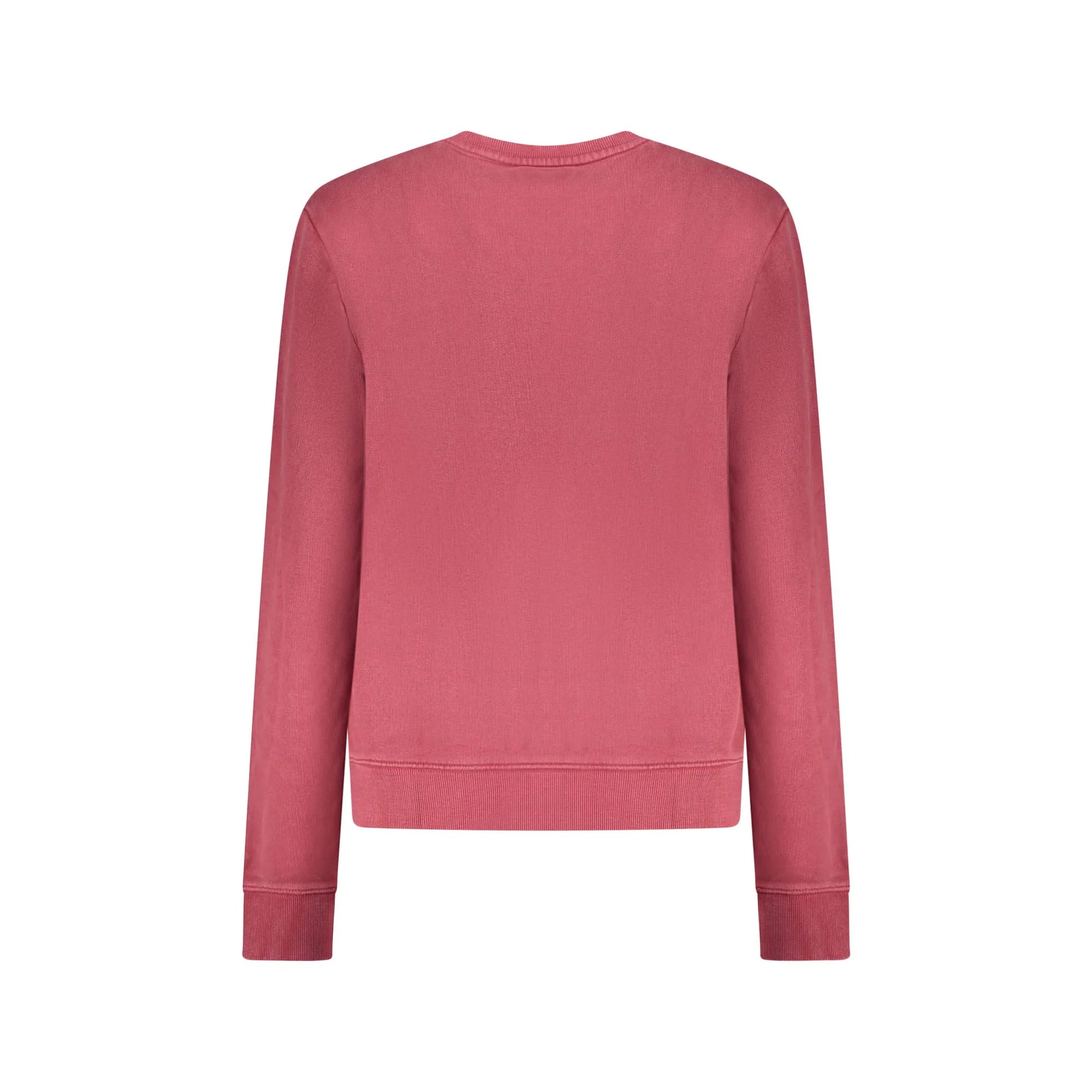 GUESS JEANS FELPA SENZA ZIP DONNA ROSSO