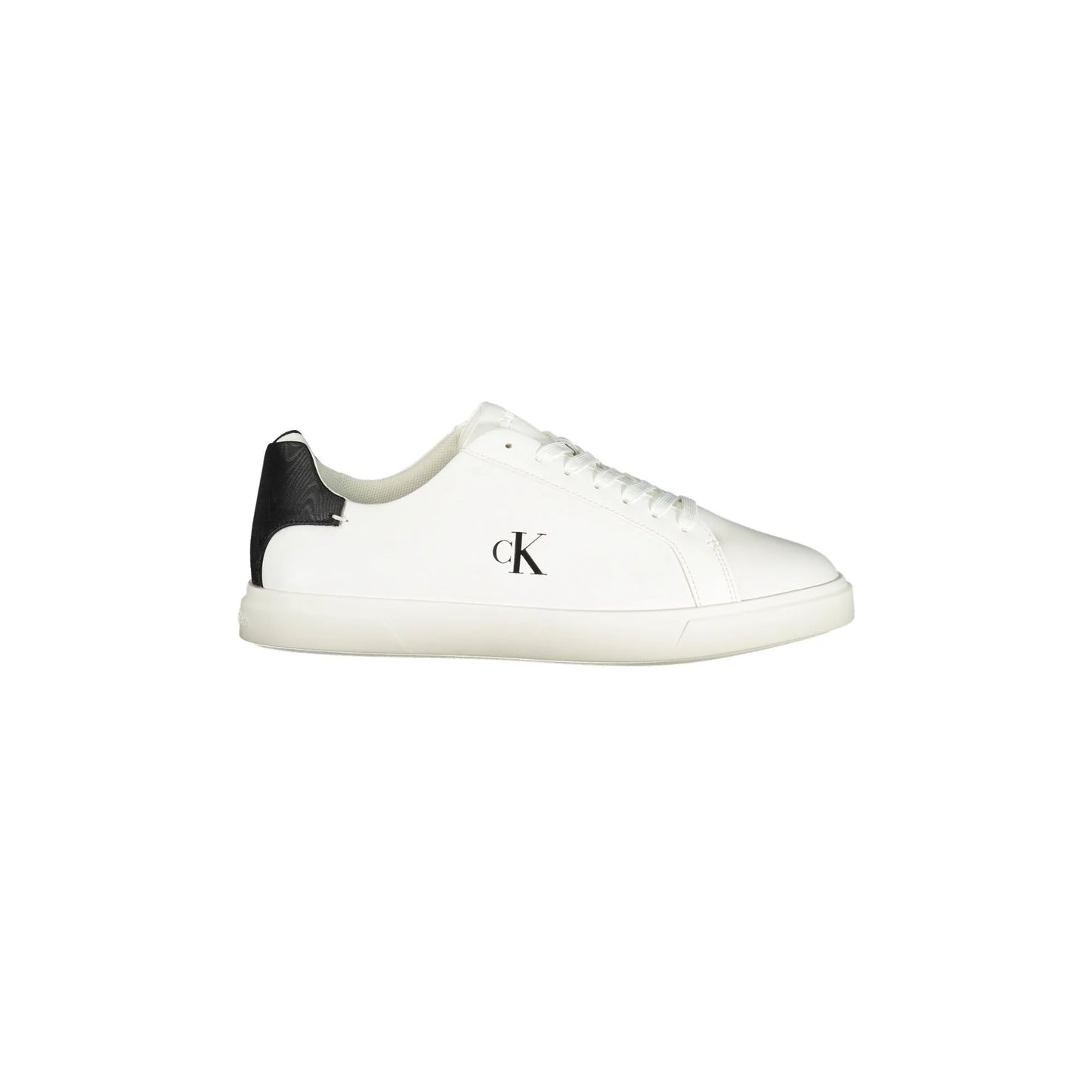 Calvin Klein Sneakers Donna Bianche Stampa Logo Bianco - foto prodotto