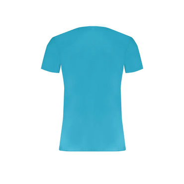 Trussardi T-Shirt Maniche Corte Uomo Azzurra Stampa Logo azzurro - vista 2