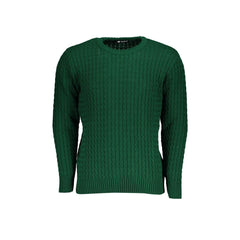U.S. Grand Polo Suéter Masculino Verde Logo
