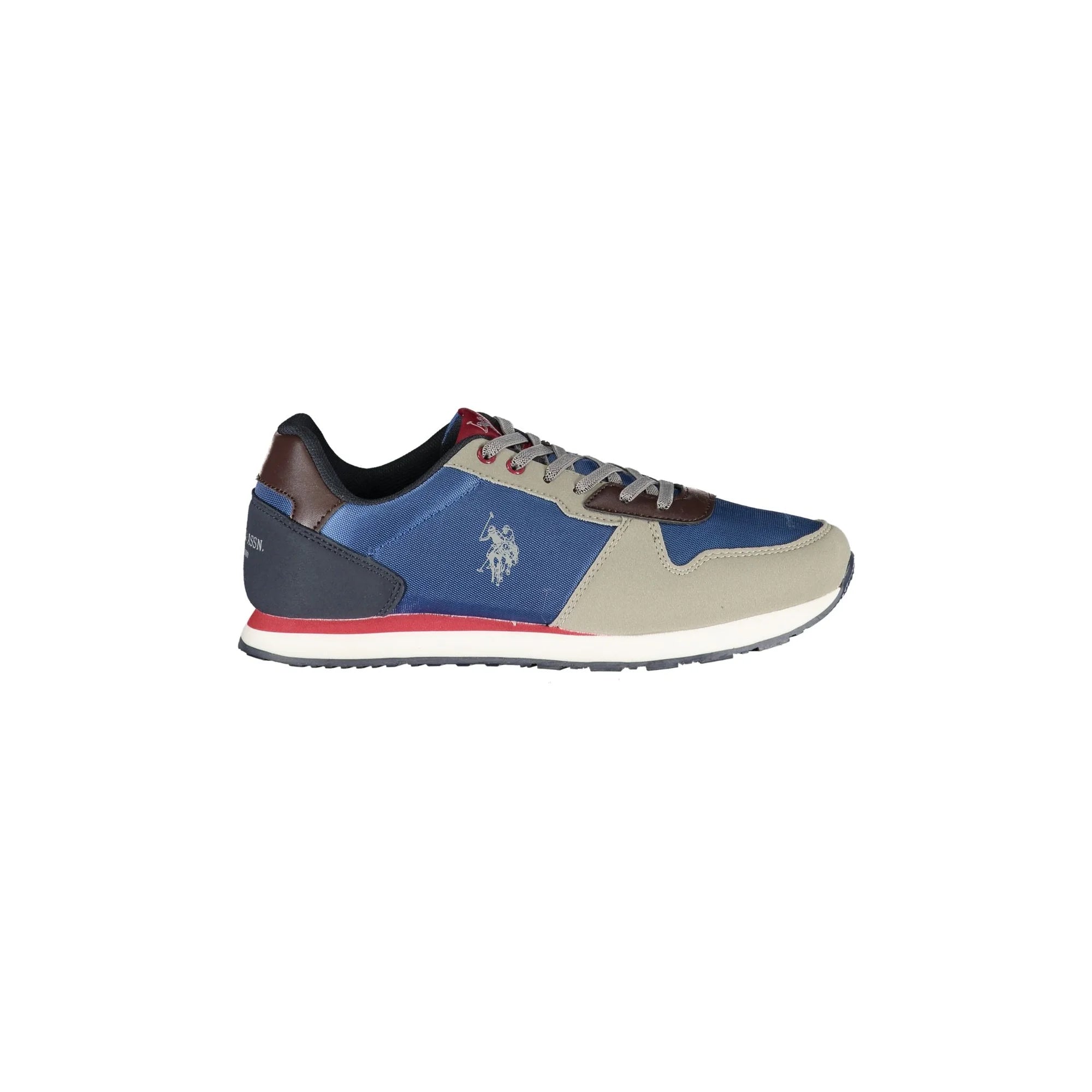 U.S. POLO ASSN. Scarpe Sportive Bambino Blu con Dettagli a Contrasto Sneakers - foto prodotto