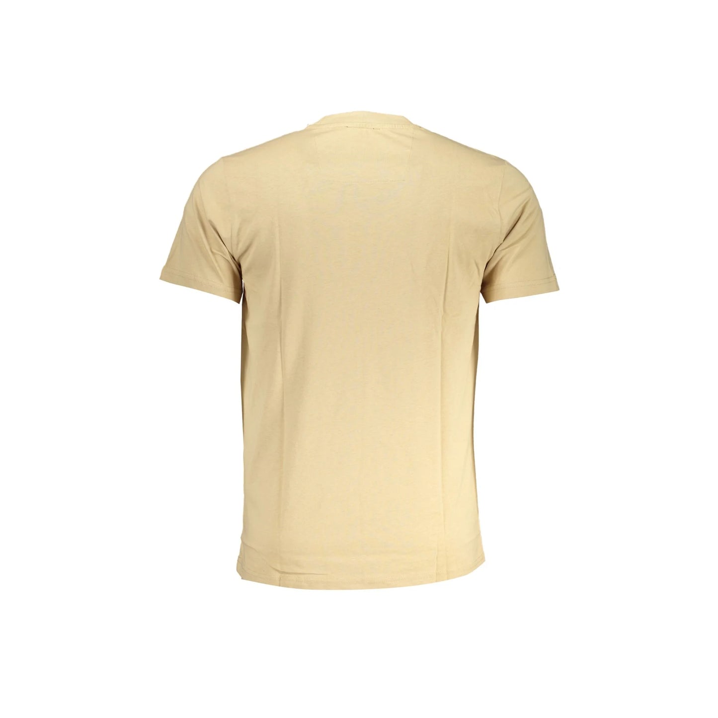 Cavalli Class T-Shirt Maniche Corte Uomo Beige Stampa Logo - vista 2