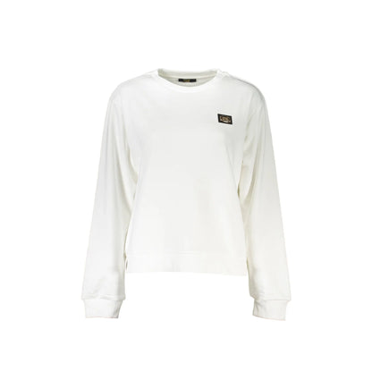Cavalli Class Felpa Maniche Lunghe Donna Bianca Stampa Logo Felpe Bianco - foto prodotto